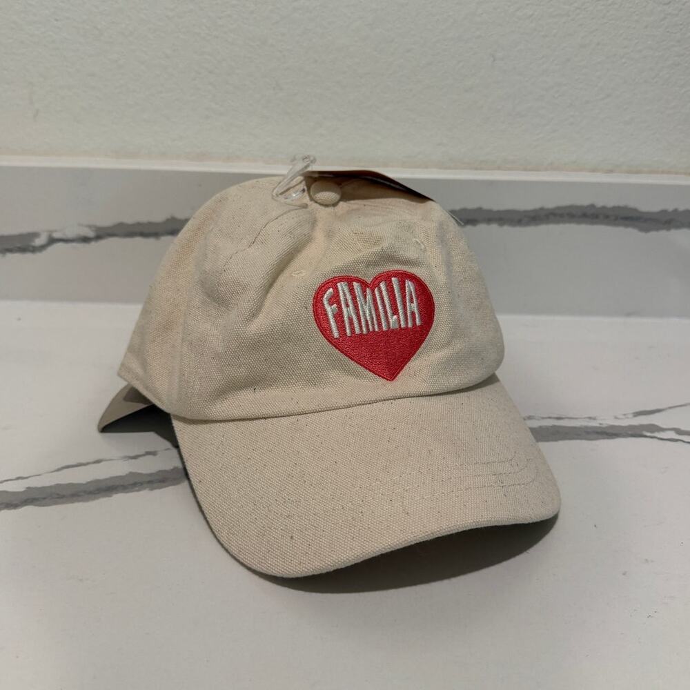 NWT Target Latino Heritage Month Familia Embroidered Heart Baseball Cap Hat